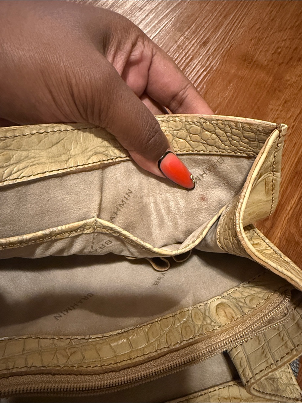 Brahmin Vittoria Rose Satchel - Picture 13 of 16